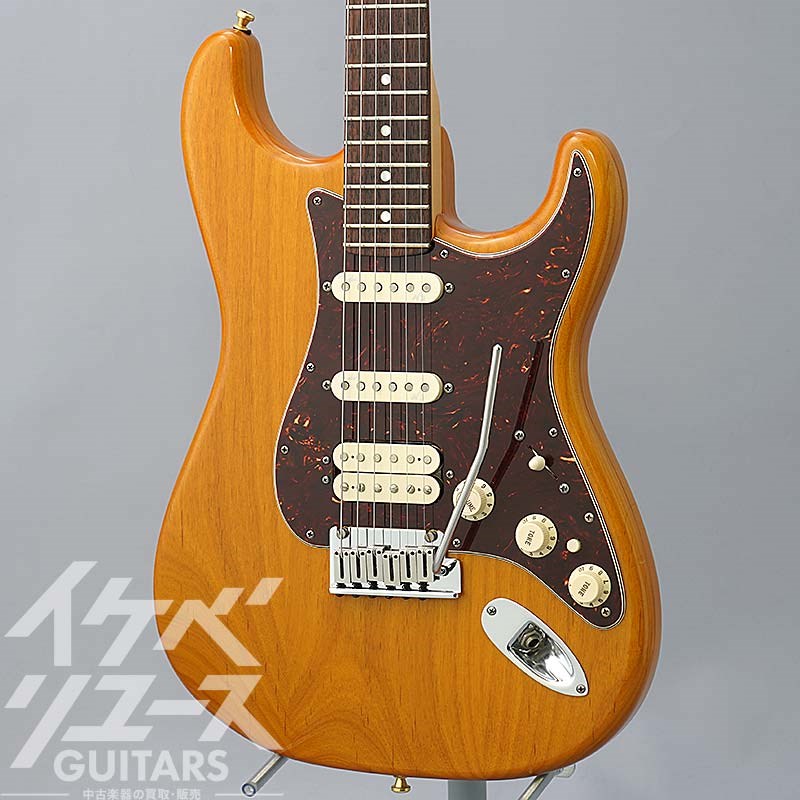 Fender USA American Deluxe Stratocaster HSS N3 (Amber)の画像